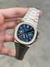 百達翡麗（Patek Philippe）【二手95新】百達翡麗運動(dòng)優(yōu)雅系列5740/1G-001白金藍色盤(pán)萬(wàn)年歷男士時(shí)尚休閑商務(wù)運動(dòng)機械腕表 5740G（單表） 曬單實(shí)拍圖