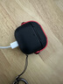 斯幻柯適用AirPods4代保護套AirPods4代藍牙耳機套 降噪耳機殼airpods4代透明保護磨砂殼-電音-黑紅色 曬單實(shí)拍圖