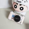 黑貓日記史努比SN14聯(lián)名高清雙攝數碼相機CCD學(xué)生入門(mén)相機微單反照女生美顏禮物拍立得攝影機手機禮物白32G 曬單實(shí)拍圖