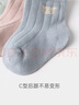 乖奇熊【3雙裝】0-6個(gè)月新生嬰兒襪子春秋季初生寶寶中筒四季短襪無(wú)骨 曬單實(shí)拍圖