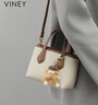 viney包包女包牛皮水桶包輕奢斜挎單肩手提包生日禮物高級感送女友老婆 曬單實(shí)拍圖