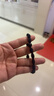M2KA發(fā)圈女高彈力不勒高馬尾丸子頭扎頭皮筋無(wú)痕頭繩 豆豆發(fā)繩黑色5條 曬單實(shí)拍圖