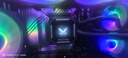瓦爾基里（VALKYRIE）B360 VK 一體式CPU水冷散熱器 2吋IPS液晶屏 多平臺支持 ARGB光效 一線(xiàn)通風(fēng)扇 曬單實(shí)拍圖