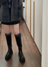 水中花美拉德襪子長(cháng)靴子過(guò)膝襪女秋冬長(cháng)筒黑色長(cháng)腿jk壓力瘦腿堆堆大腿襪 【1雙裝/防滑不掉筒】深灰 均碼 【微壓顯瘦/吸汗透氣】 曬單實(shí)拍圖