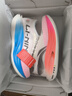 李寧（LI-NING）跑步鞋飛電5ELITE男款2025新品?絲高回彈競速比賽跑鞋 熒光嬌粉/微風(fēng)藍 41 曬單實(shí)拍圖
