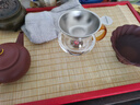 金灶（KAMJOVE）玻璃公道杯帶茶漏過(guò)濾網(wǎng)套裝 茶具配件茶海分茶器加厚功夫茶杯 玻璃公道杯【200mL】 曬單實(shí)拍圖