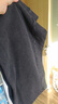 MO&Co.【秦嵐同款神褲】休閑褲2025秋新品棉燙鉆洗水高腰MBE3PATT10 深灰色 M 曬單實拍圖