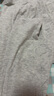 久歲伴兒童保暖褲女童秋冬薄款彩棉毛褲睡褲中童學(xué)生校服打底褲少女秋褲 曬單實拍圖