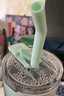 小米吸管保溫杯 大容量冰霸杯 巨無(wú)霸水杯 316L不銹鋼保冷杯 1L杏仁白 曬單實(shí)拍圖