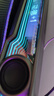 漫步者花再Halo PixelBar深淵字幕歌詞音響電腦桌面音箱 藍牙6.0有線音箱RGB燈效 破界黑 曬單實拍圖