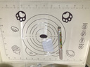 拜杰硅膠揉面墊食品級家用加厚加大和面板搟面案板面墊包餃子搟面墊子 50*70cm【邊4mm+搟面杖/切面刀】 曬單實(shí)拍圖