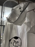 牧萌（moremerry）兒童雨衣男女童學(xué)生上學(xué)帶書包位雨披 淘氣熊 4XL  曬單實拍圖