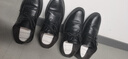 回力官方男鞋皮鞋秋季正裝鞋英倫風(fēng)德比鞋男士 黑色 44 曬單實(shí)拍圖