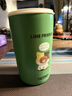 膳魔師（THERMOS）Line Friends聯(lián)名保溫杯寵物系列貓貓狗狗大容量水杯咖啡杯 貓貓Kitten布朗咖啡杯 415ml 曬單實(shí)拍圖