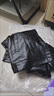 羅蒙（ROMON）2026春秋季新款皮衣修身短款皮夾克翻領(lǐng)休閑上衣潮流商 黑色 2XL 【140-155斤】 曬單實(shí)拍圖