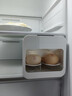 家の物語(yǔ)（KATEI STORY）日本冰箱雞蛋收納盒抽屜式雞蛋盒冰箱用食品級保鮮盒滾動(dòng)裝蛋神器 象牙白1個(gè)【雙層】可計時(shí)保鮮 曬單實(shí)拍圖