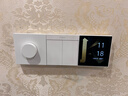 Aqara綠米聯(lián)創(chuàng  )智能開(kāi)關(guān)妙控屏S1E 觸屏 已接入米家/蘋(píng)果HomeKit 皎月白 曬單實(shí)拍圖