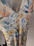 梵迪拉（F.DYRAA）泳衣女士泡溫泉遮肉顯瘦連體裙速干透氣游泳衣三件套15024黃色L 曬單實(shí)拍圖