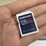 三星（SAMSUNG）128GB SD存儲卡 高速PRO藍卡 U3SD相機內存卡支持微單/單反相機4K視頻 讀速180MB/s寫(xiě)速130MB/s 曬單實(shí)拍圖