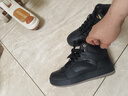 安踏元年高幫丨男板鞋運動(dòng)休閑百搭防潑水板鞋百搭時(shí)尚秋季休閑板鞋 曬單實(shí)拍圖