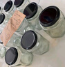 拜杰玻璃密封罐蜂蜜瓶可蒸煮玻璃瓶?jì)ξ锕扪喔C分裝瓶500ml*6泡臘八蒜 曬單實(shí)拍圖