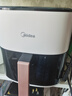 美的（Midea）家用空氣炸鍋免翻面 新款AI智能烹飪 全自動(dòng)電子觸控 可視大視窗 大容量5.3L金屬內腔 MF-KZC5388 曬單實(shí)拍圖