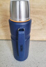 膳魔師（THERMOS）保溫杯男女不銹鋼水杯戶(hù)外旅行車(chē)載便攜大容量露營(yíng)杯子TSK2系列 大西洋藍保溫壺 1200ml 曬單實(shí)拍圖
