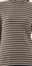 無(wú)印良品（MUJI）女式 起毛羅紋編織半高領(lǐng)長(cháng)袖T恤 上衣打底衫女款內搭春秋女裝 炭灰色條紋 L （165/88A） 曬單實(shí)拍圖