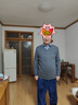 雅戈爾（YOUNGOR）羊毛衫男V領(lǐng)全綿羊毛羊毛衫舒適暖和厚度適中 中灰 常規 XL (110) 曬單實(shí)拍圖