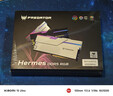 宏碁掠奪者（PREDATOR）48G(24G×2)套裝 DDR5 6000頻率 臺式機內存條 Hermes冰刃系列 RGB燈條(C28) 白色 AI電腦配件 曬單實(shí)拍圖