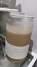 大容量ins風(fēng)吸管杯帶蓋高顏值喝水杯果汁飲料咖啡杯可樂(lè )杯冷泡杯 白色 550ml 曬單實(shí)拍圖
