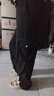 森馬（Semir）[商場(chǎng)同款]休閑褲女闊腿褲潮2025春季松緊腰工裝褲101125127016A 曬單實(shí)拍圖