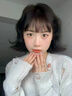 佰絲堂【W(wǎng)endy同款】假發(fā)女士自然全頭套可扎女生翹翹卷短發(fā)韓系仿真發(fā) 黑茶色【仿真頭皮分縫款】法式劉海 短發(fā) 可調(diào)節(jié)大小 曬單實(shí)拍圖
