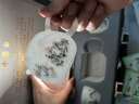 典躍手繪山水龍蛋壺冰種玉瓷功夫茶具泡茶壺一壺四杯德化白瓷茶壺送禮 冰種玉瓷手繪山水龍蛋壺配四杯 曬單實(shí)拍圖