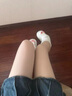 茉尋楊穎同款光腿神器紐扣款可拆卸超自然連褲襪連腳中膚色薄絨款 曬單實(shí)拍圖