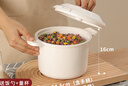 茶花微波爐專(zhuān)用器皿蒸飯煲蒸米飯專(zhuān)用盒煮飯鍋加熱盒蒸籠套裝用品 蒸飯煲2000ML【贈飯勺+量杯】 曬單實(shí)拍圖