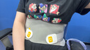 諾泰醫用級護腰帶腰椎間盤(pán)突出腰肌勞損腰托F06+氣囊+電熱敷墊片 曬單實(shí)拍圖