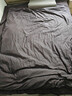無(wú)印良品A類(lèi)100%純棉床單單件 全棉被單雙人床罩 1.2/1.5米床 180x230cm灰 曬單實(shí)拍圖