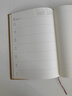 無印良品（MUJI）PVC封面月周記筆記本/2025年12月開始 本子 日記本 記事本 日程本 新品 88張/芥末黃/A5 曬單實(shí)拍圖