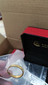 中國黃金（CHINA GOLD）滿(mǎn)天星黃金情侶戒指999足金對戒生日禮物送男女朋友老婆 金重約2.4g【足金男戒】 曬單實(shí)拍圖