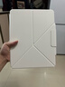 PITAKA適用蘋(píng)果iPadPro2025保護套13英寸磁吸快拆雙面夾豎屏輕薄帶筆槽防彎高級2024保護殼皮套支架白色 曬單實(shí)拍圖
