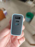 CUKTECH酷態(tài)科65W三口氮化鎵充電器USB/Type-C快充頭適用PD40W蘋(píng)果17小米/華為/三星/Macbook/筆記本電腦 曬單實(shí)拍圖