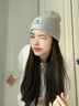 卡爾美（KELME）帽子男女秋冬季保暖戶(hù)外滑雪毛線(xiàn)帽冬帽針織帽騎行運動(dòng)護耳防寒 曬單實(shí)拍圖