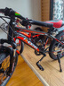 鳳凰（Phoenix）兒童自行車(chē)山地車(chē)男女學(xué)生腳踏車(chē)6-12歲童車(chē) 霸道 黑紅色 18寸 曬單實(shí)拍圖