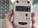羅技（Logitech）M221輕音鼠標 無(wú)線(xiàn)鼠標 辦公鼠標 對稱(chēng)鼠標 帶無(wú)線(xiàn)微型接收器 茱萸粉 曬單實(shí)拍圖