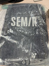 森馬（Semir）森柔牛仔|牛仔褲男顯瘦顯高小直筒褲子秋季長(cháng)褲基礎103524124104A 曬單實(shí)拍圖