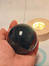 繽越黑曜石水晶球風(fēng)水擺件黑色水晶球平安順遂有球必應客廳開(kāi)業(yè) 6cm 曬單實(shí)拍圖
