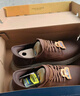 斯凱奇（Skechers）閃穿鞋男鞋秋季薄款休閑商務鞋軟底一腳蹬德比鞋舒適上班鞋205046 曬單實拍圖