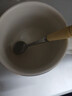 傳旗陶瓷馬克杯帶勺蓋咖啡杯牛奶杯早餐杯辦公杯男女茶杯描金白400ml 曬單實(shí)拍圖