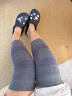 卡駱馳（crocs）經(jīng)典云朵Clog女沙灘洞洞鞋涼拖鞋206750 206750-001  36  曬單實(shí)拍圖